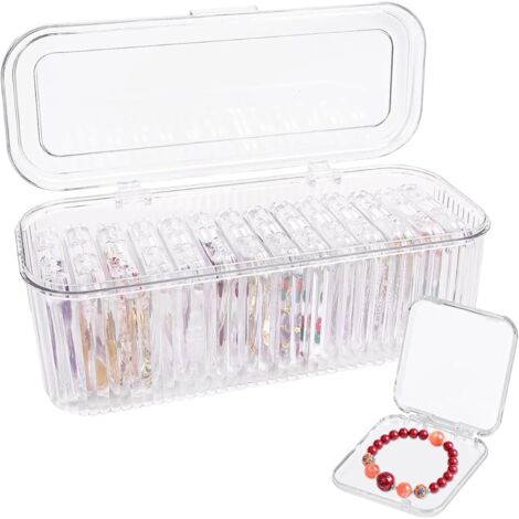 Boîtes à Ongles, Boîtier de Rangement Transparent pour Bracelets en (1/5)