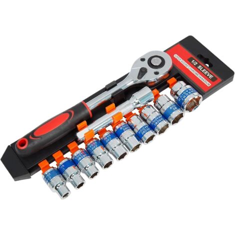 Jeu De Clés À Cliquet Et Douilles Jeu De Douilles De 13 mm Pour (1/5)