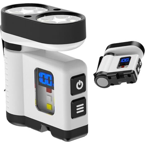 Lampe LED Magnétique Lampe Torche Étanche Pour Réparation de Travail (1/5)