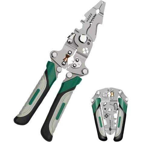 Dénudeur de Fils Électriques Coupe Fils et Dénudeur Pince Ergonomique (1/5)