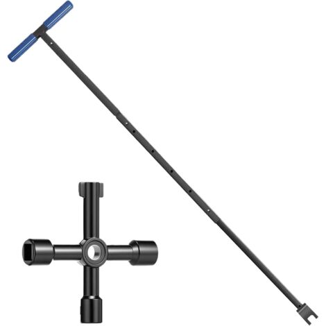 Clé De Fermeture Pour Compteur D'eau Clé En Forme De T Pour La Vanne Du (1/5)