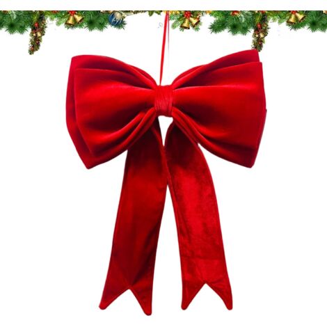 Nœuds en Velours pour Arbre de Noël 48x63 cm Décoration De Noël,Décorations (1/5)