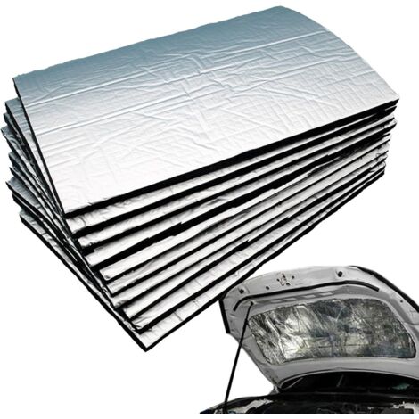 Lot de 10 tapis d'isolation acoustique pour voiture Résistants à la (1/5)