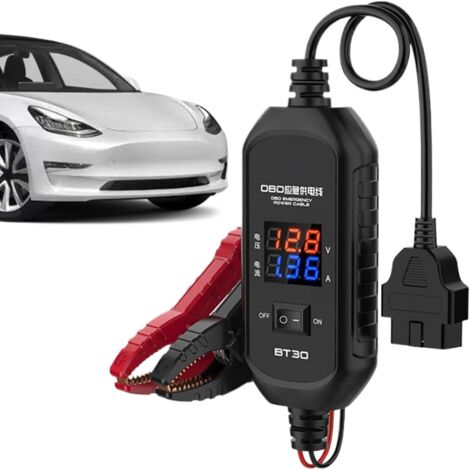 Dispositif de Sauvegarde de Mémoire pour Batterie de Véhicule Câble (1/5)