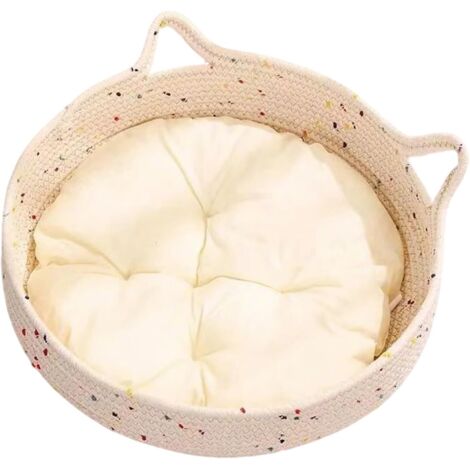 Lits pour Chats,Lit Chiot pour Petits Chiens Coussin Nid Griffoir Détente (1/5)