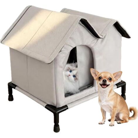 Maison pour Chat D'Extérieur Lit Isolé Et Chaud pour Animaux Domestiques (1/5)