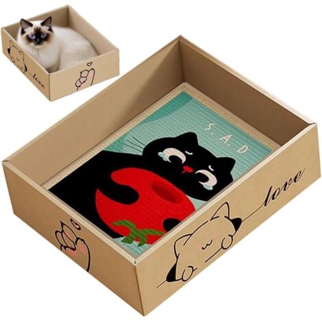 Planche À Griffer pour Chat, Tapis à Griffes pour Chats, Fournitures pour (1/5)