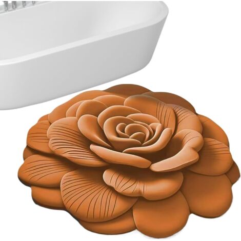 Tapis De Salle De Bain, Motif 3D pour Douche Et Bain, Tapis D'entrée (1/5)
