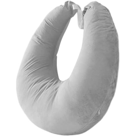 Oreiller Accoudoir Oreiller au Crochet Coussin Ergonomique en Forme de U (1/5)