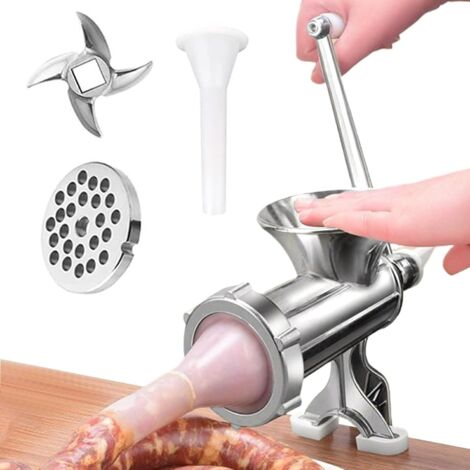 Hachoir à Viande Manuel,Moulin À Alimentation Robuste,Broyeur De Viande (1/5)