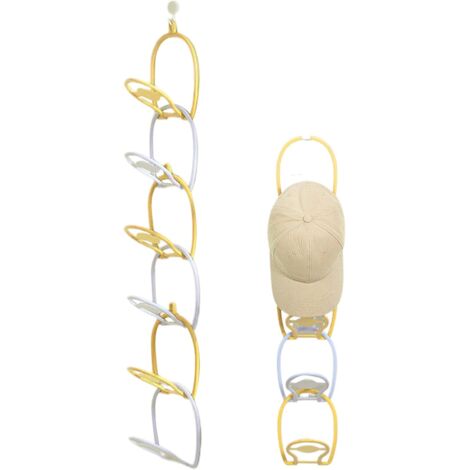 Porte Chapeaux Baseball Support Mural Pour Chapeaux Avec Crochets,Organisat (1/5)