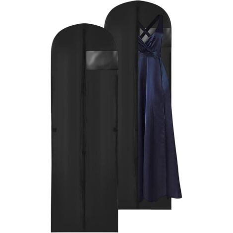 Sac De Rangement Pour Robes Longues 2 Pièces Housse De Rangement À Triple (1/5)
