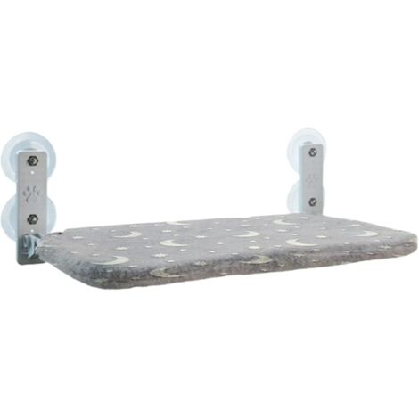 Perchoir pour Chat Fenêtre,Lits pour Chats Pliables Accroche Sucions (1/5)