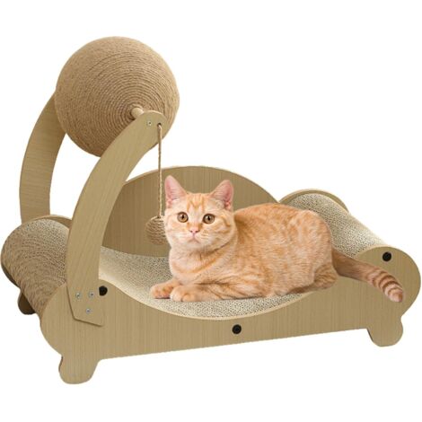Canapé Griffoir pour Chat, Canapé à Gratter pour Chaton, Protège Meubles (1/5)