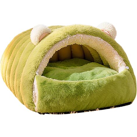 Lit en Forme De Caverne pour Chat,Nid Chaud Doux Confortable Lavable pour (1/5)