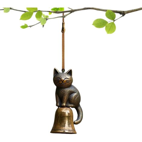 Carillon À Chat pour Extérieur Décoration De Jardin avec Carillon en Forme (1/5)