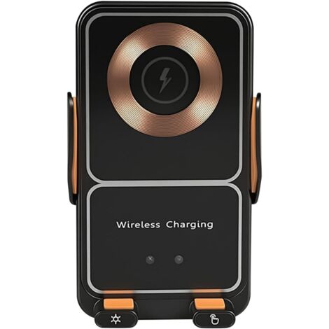 Chargeur sans fil pour voiture Support de téléphone portable rotatif à 360 (1/5)