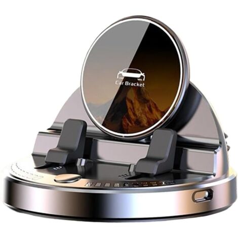 Support de téléphone portable pour voiture, avec capteur intelligent,