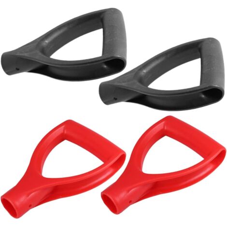 4pièces Manche De Pelle Ergonomique avec Poignées Forme De