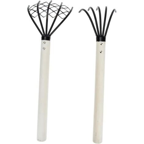 Lot De 2 Râteaux à Coquillages De Plage à 5 Dents Grille, (1/5)