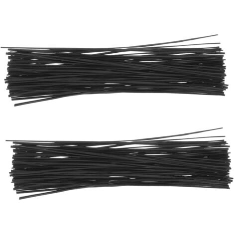 1000pièces Garden Wire Ties Coated Iron Wire Twisted Plant