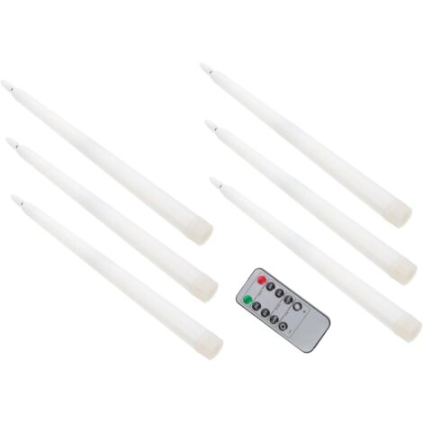 Bougies Coniques À LED sans Flamme avec Télécommande À 10 (1/5)