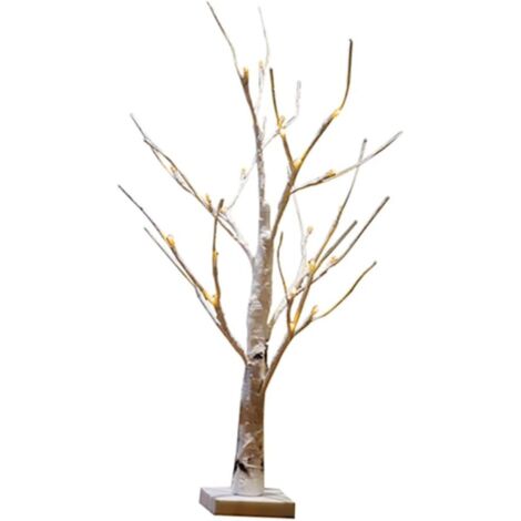 Lampe Led Forme De Bouleau Lampe De Table Pour Maison De (1/5)