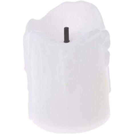 10 Pièces Bougies décoratives led candles cierge led allume (1/5)