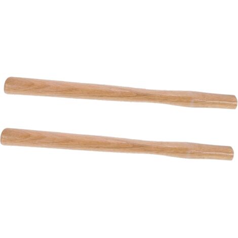 2pièces Manche Marteau Bois Octogonal Antidérapant Pour