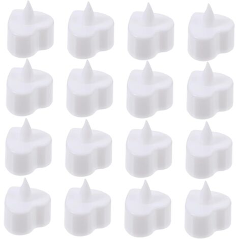Lot de 24 Bougies LED de Cœur Multicolores, Lampe LED (1/5)