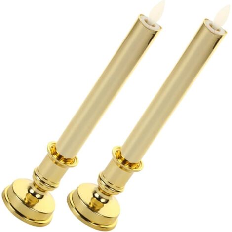 2pièces Bougies LED Électroniques Lot de Bougies sans