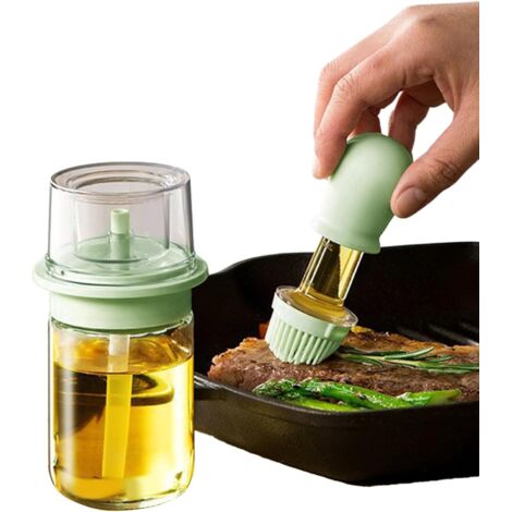Distributeur d'Huile Avec Pinceau Bouteille Sauce 2 En (1/5)