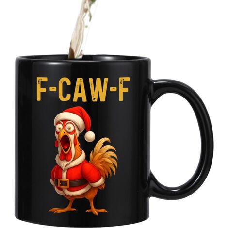 Tasse À Boire Mug À Blague 35 cl,Lait Eau Thé Tasse Coq - (1/5)