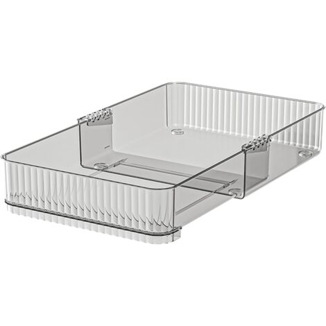Organiseur de tiroir extensible transparent pour la (1/5)