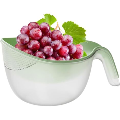 Panier de Lavage de Légumes - Panier d'Égouttage à Double (1/5)