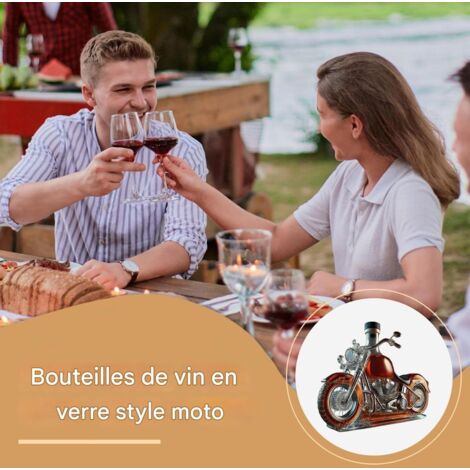 Carafe À Vin Rouge, Bouteille Décanteur en Verre pour (1/4)