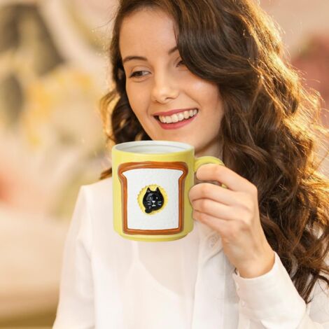 Mug Café Mignon - Tasses À Café Chaud En Céramique Avec (1/4)