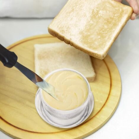 Beurrier Français,Soucoupe au Beurre en Céramique avec (1/4)