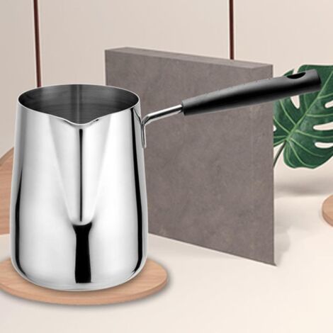 Cafetière en acier inoxydable 600 ml avec bec verseur pour (1/4)