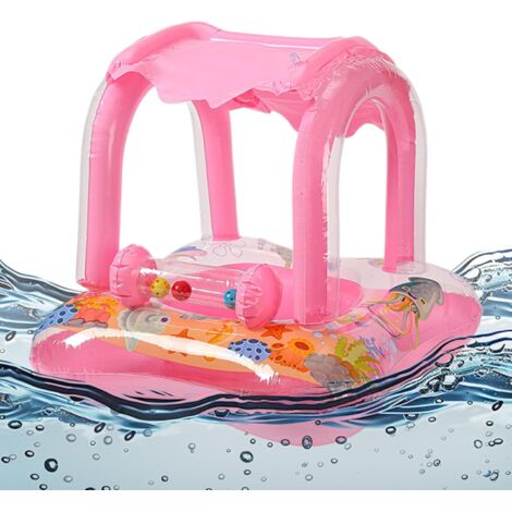 Flotteur pour Piscine Bébé - Aide à la Nage Gonflable pour (1/5)