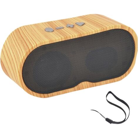 Haut-Parleur Lecteur,Enceinte Vintage Portable Alimentée (1/5)