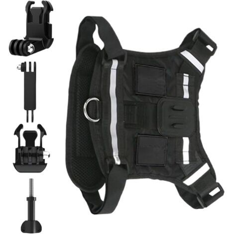 Harnais-Gilet pour Chien pour Caméra Ajustable avec Base De (1/5)