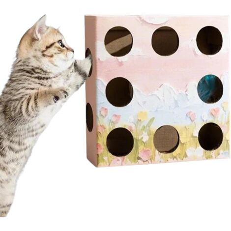 Puzzle À Gratter Chat - Boîte À Puzzle Électrique pour (1/5)