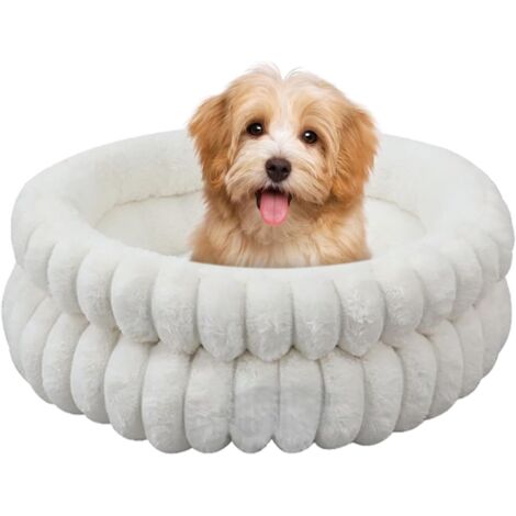 Panier pour Chien en Forme de Donut,Coussin Donut pour (1/5)