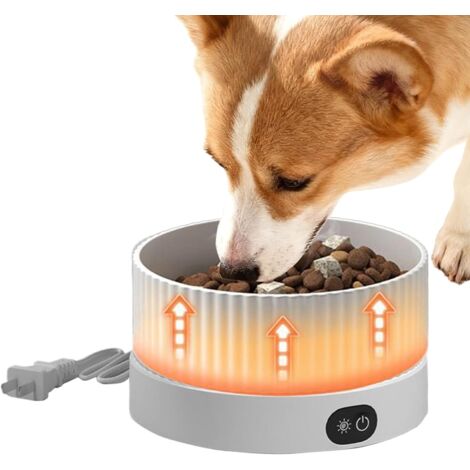 Écuelle d'eau Chauffante pour Chiens 3 Vitesses Gamelle (1/5)
