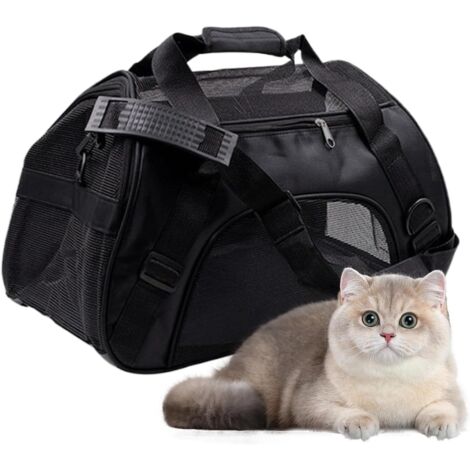 Cage De Transport Pour Animaux De Compagnie avec Housse à (1/5)