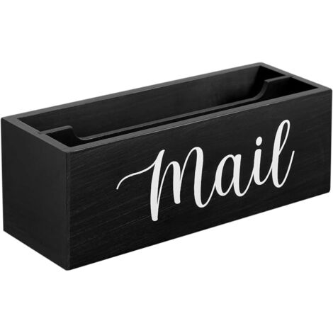 Organisateur De Courrier En Bois,Boîte De Rangement De (1/5)