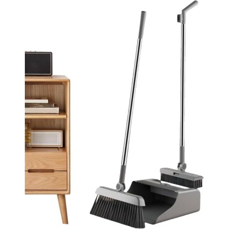 Ensemble Balai et Pelle à Poussière, 3 Pièces Outils De (1/5)