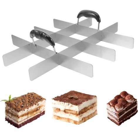 Découpeur à Gâteau pour Parts Égales Découpeur Carré en