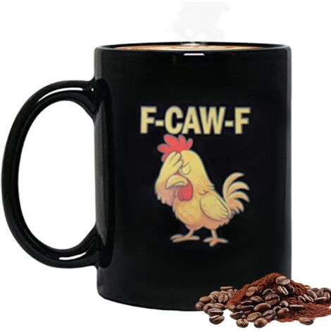 Mug à Café Poulet,Tasse à Café Hilarante en Céramique avec (1/5)